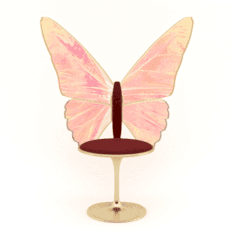 fairy gold sandalye